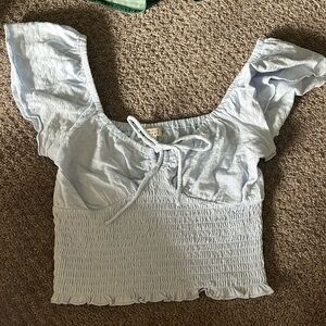 Billa bong light blue top